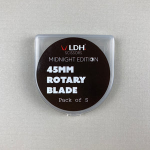 LDH 45mm Midnight Edition Rotary Cutter Blades - Pack of 5