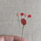 Flower Head Pins - 20 pcs