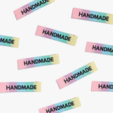 'Rainbow Handmade' Woven Labels by Kylie and the Machine - 10 pcs