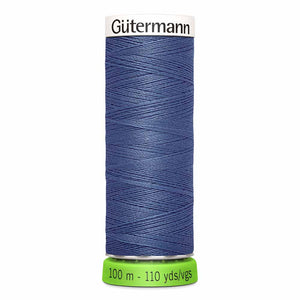Gütermann rPET Sew-all Thread (100% recycled) 100m #112 Slate Blue
