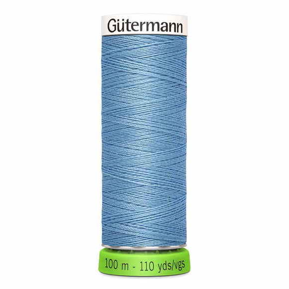 Gütermann rPET Sew-all Thread (100% recycled) 100m #143 Copen Blue