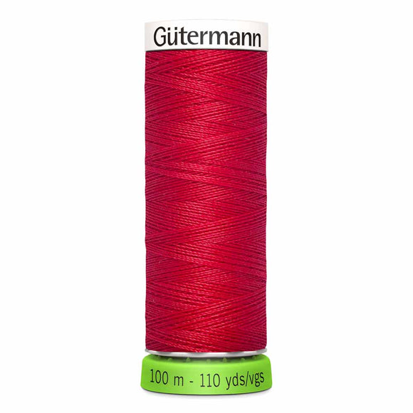 Gütermann rPET Sew-all Thread (100% recycled) 100m #156 True Red