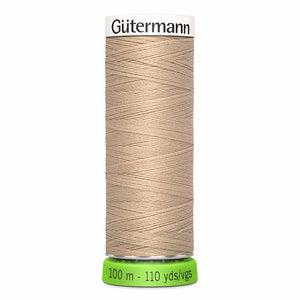 Gütermann rPET Sew-all Thread (100% recycled) 100m #186 Ecru