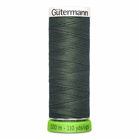 Gütermann rPET Sew-all Thread (100% recycled) 100m #269 Khaki Green