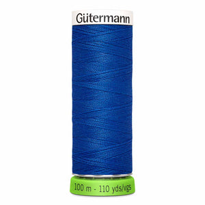 Gütermann rPET Sew-all Thread (100% recycled) 100m #315 Cobalt Blue