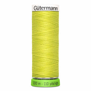 Gütermann rPET Sew-all Thread (100% recycled) 100m #334 Lime