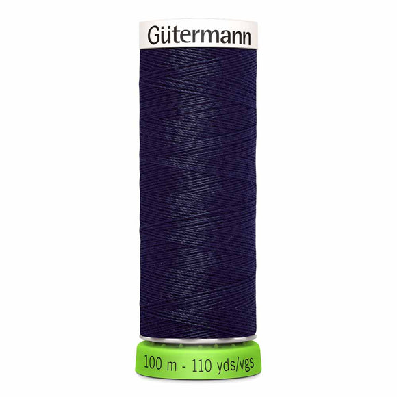 Gütermann rPET Sew-all Thread (100% recycled) 100m #339 Midnight