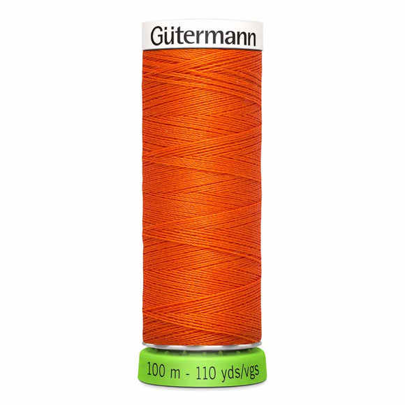 Gütermann rPET Sew-all Thread (100% recycled) 100m #351 Orange