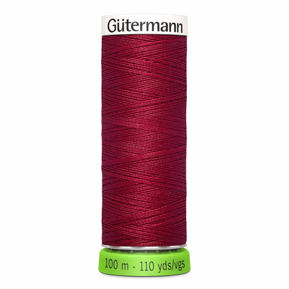 Gütermann rPET Sew-all Thread (100% recycled) 100m #384 Ruby Red