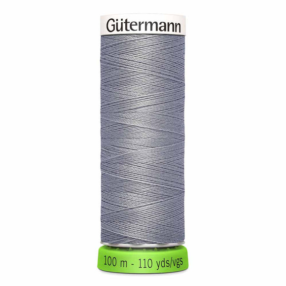 Gütermann rPET Sew-all Thread (100% recycled) 100m #40 Slate
