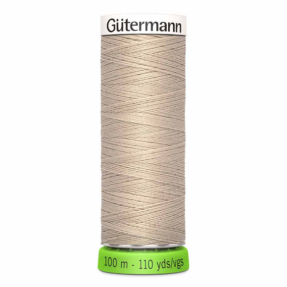 Gütermann rPET Sew-all Thread (100% recycled) 100m #722 Sand