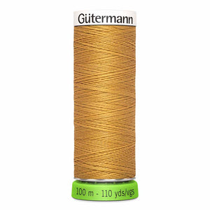 Gütermann rPET Sew-all Thread (100% recycled) 100m #968 Gold