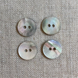 5/8" Natural Shell Buttons x 4