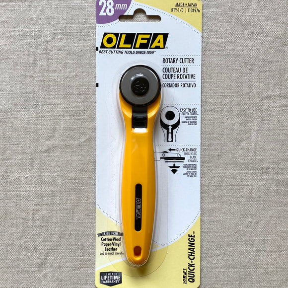 OLFA Quick-Change Rotary Cutter - 28mm