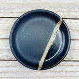 Handmade Ceramic Magnetic Pin Dish - Black