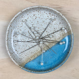 Handmade Ceramic Magnetic Pin Dish - Sky Blue