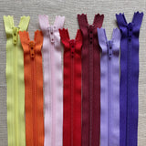 YKK Nylon Coil Dress Zipper - 14" Various Colors