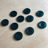 4-Hole Nylon Shirt Buttons x 10 - Various Colors