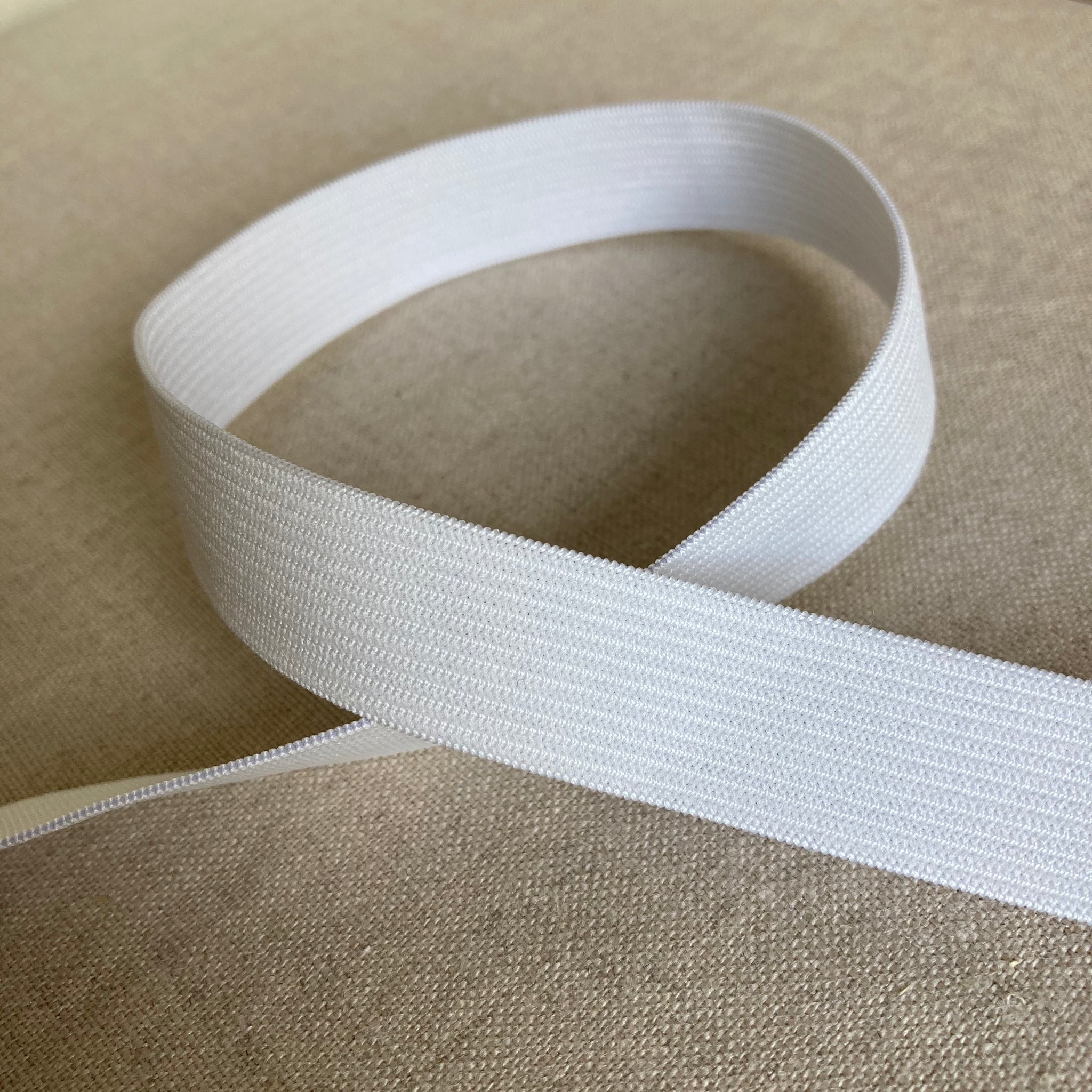 Elastic White Elastic for Sewing Knit Elastic Band (1/2 Inch x 11 Yards)