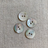1/2" Natural Shell Buttons x 4