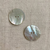 1 1/8" Natural Shell Buttons x 2