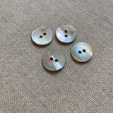 1/2" Natural Shell Buttons x 4
