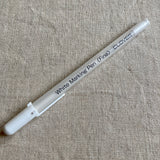 Clover White Marking Pen - Fine