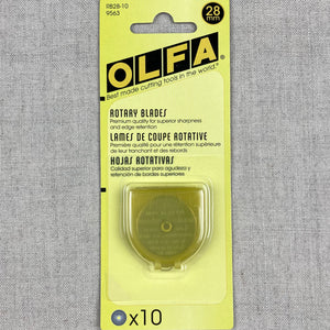 OLFA Rotary Blades: 28mm - Set of 10