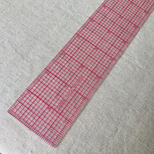 Clear Plastic Quilting/Drafting Ruler - 2" x 18"