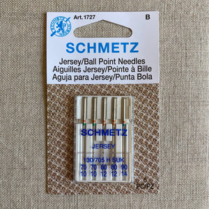 Schmetz Jersey/Ball Point Needles - 5 pcs in Assorted Sizes
