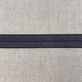 5/8" Fold Over Elastic: Smoky Grey - 1 Meter