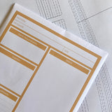 PDF Pattern Printing - Folded