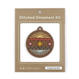 Gingerbread Ball - DIY Stitched Ornament Kit
