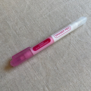Air Erasable Marking Pen with Eraser