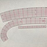 Clover Curve Ruler Set with Mini Ruler
